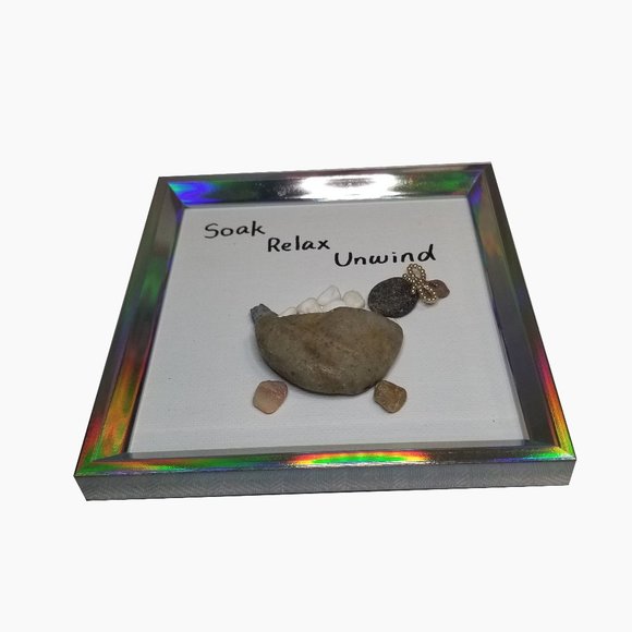 Pebble Art Picture - Bathroom - Picture 3 of 5